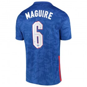 Jalkapallo Pelipaidat Englanti Maguire 6 Vieraspaita EURO 2020 Lyhythihainen